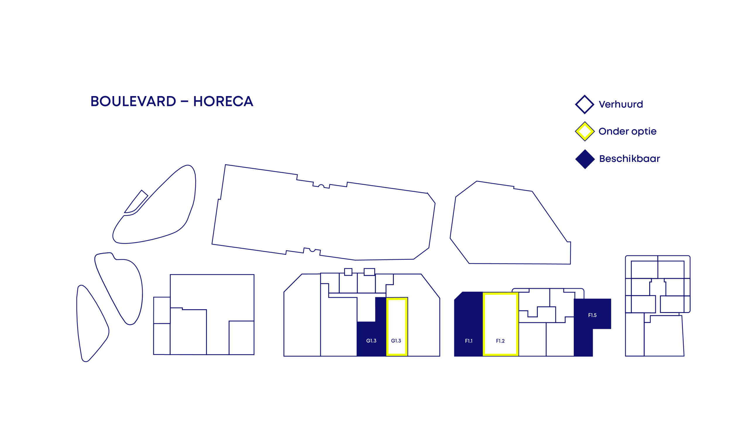 Nieuw Kijkduin plattegrond