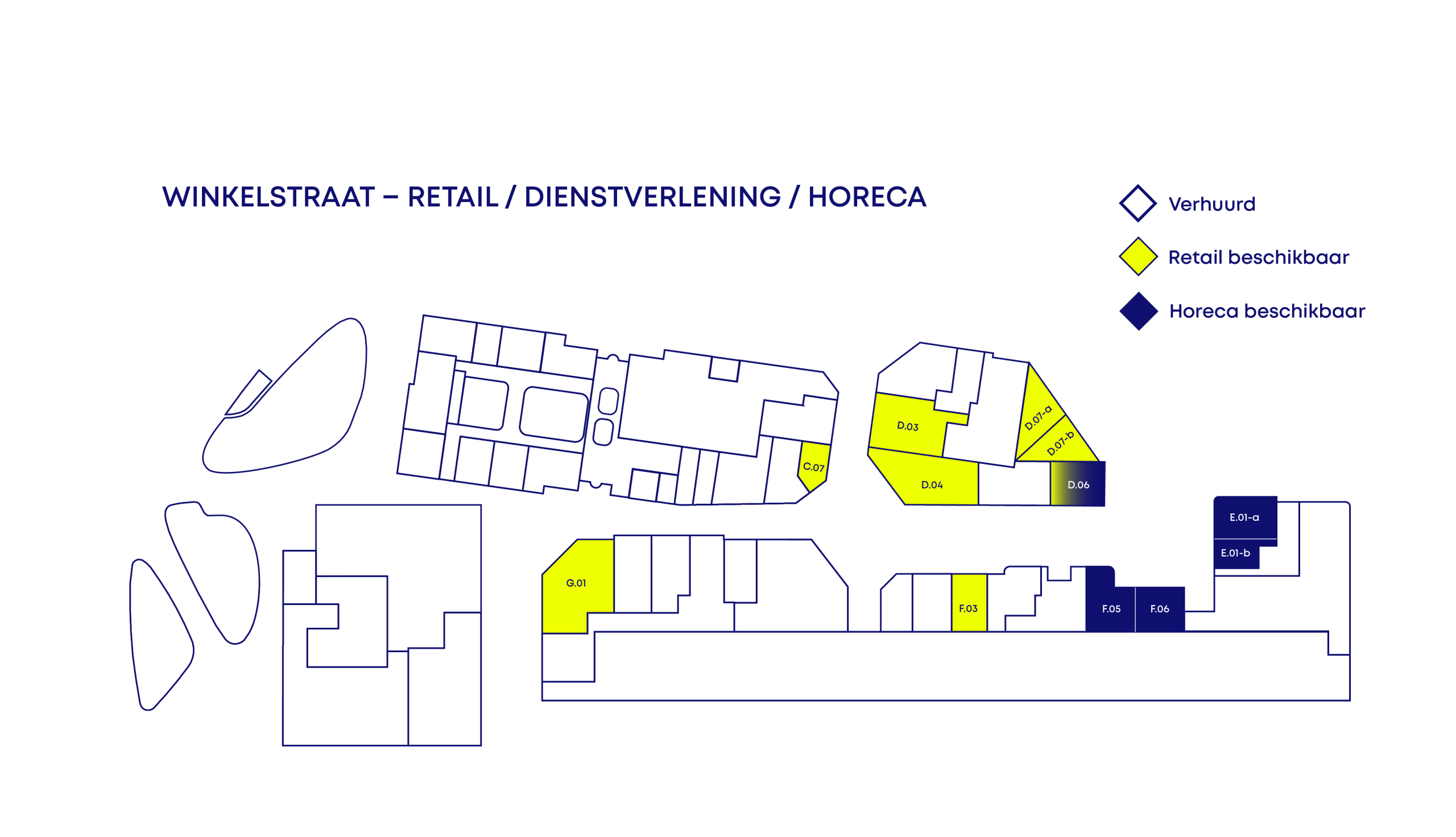 Nieuw Kijkduin plattegrond