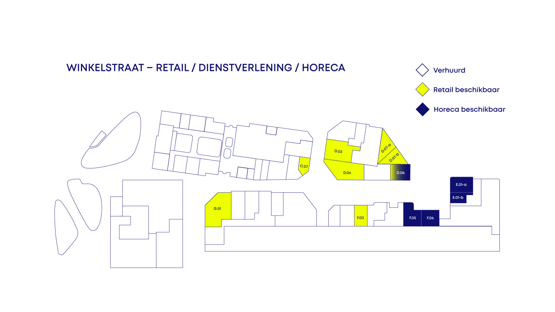 Nieuw Kijkduin plattegrond